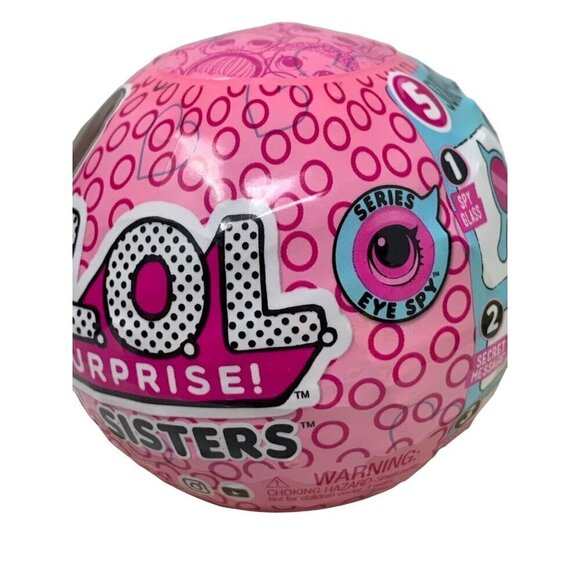Gold LOL Surprise Doll Eye Spy Underwraps Series 4 Lil Sisters Toy Gift Original - Picture 2 of 7